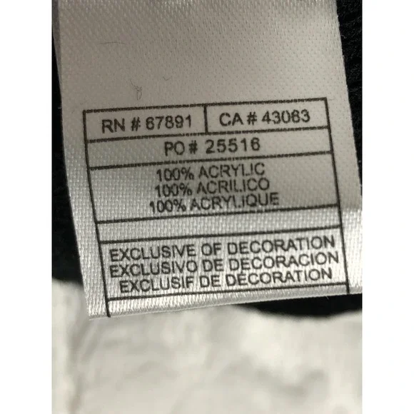 Boston Bruins Hat Beanie Youth Black Yellow NHL Hockey Pom Cuff Knit Winter - Picture 4 of 6